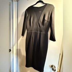 Deadly Dames Wiggle Black Dress